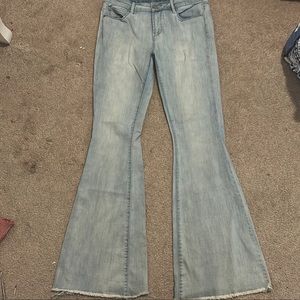 Articles of Society denim light wash flare jeans. Size 26